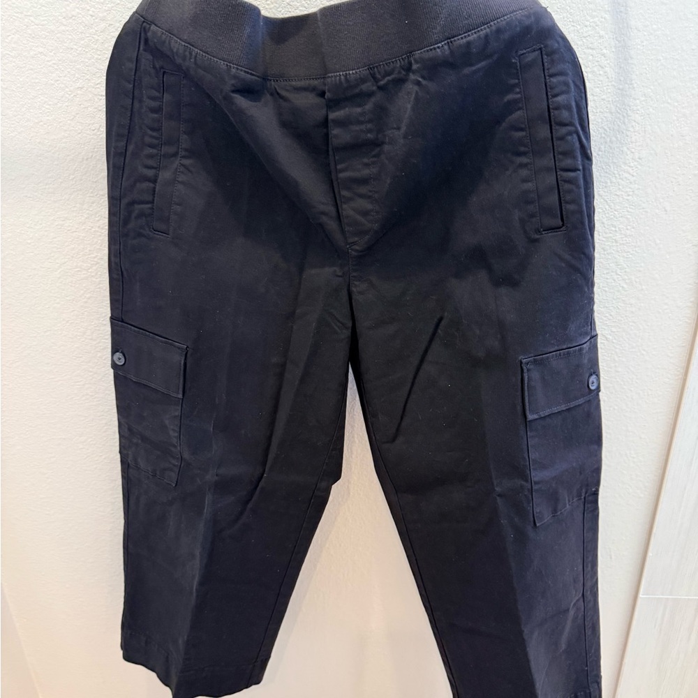 Chico's Woman’s Black Cargo Pants Size 2.5